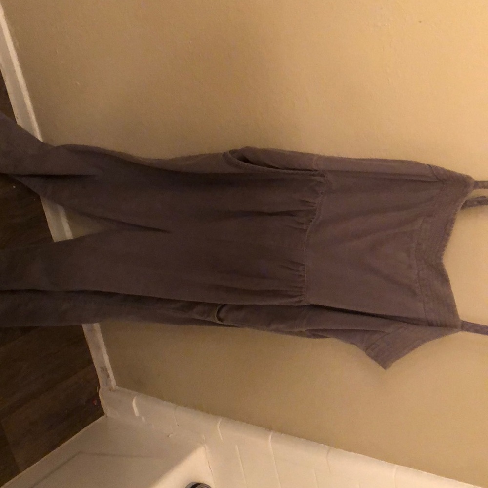 Anthropologie Grey Overalls